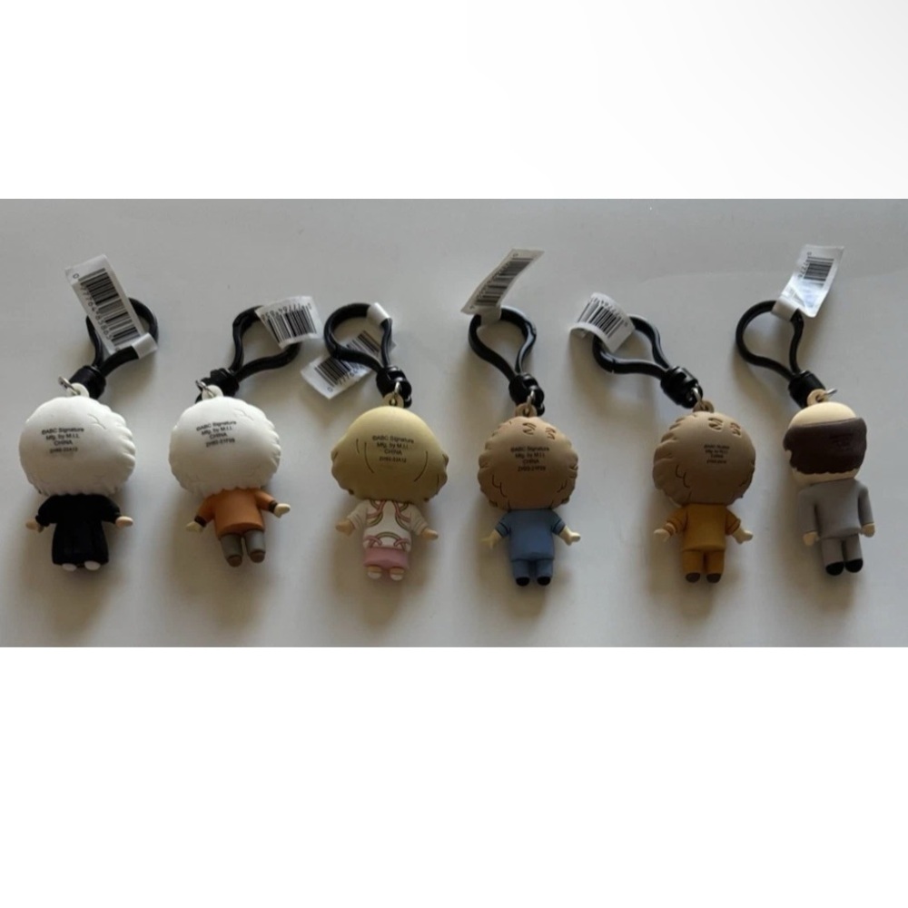 The Golden Girls Bag Clips Lot of 6 - Picture 2 of 3